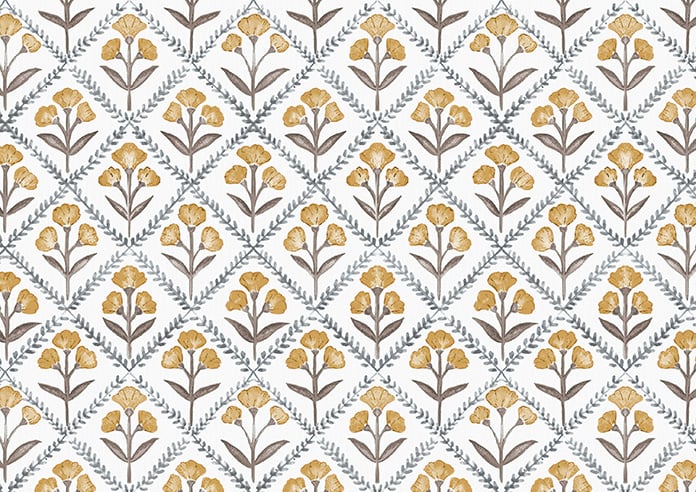 Chatsworth, Saffron - Motorised Roman Blind - Image 7